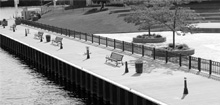 Michigan City Millennium Park Sea Wall